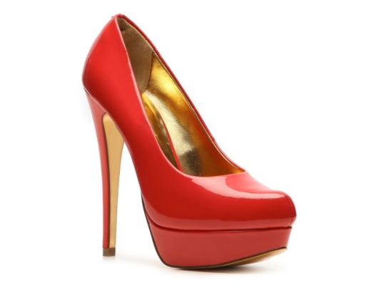 Ted Baker Michelia Patent Leather Platform Pump