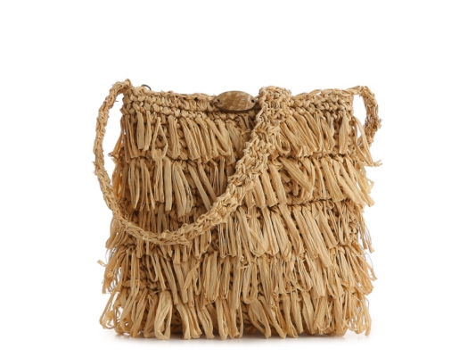 Kelly & Katie Raffia Cross Body Bag