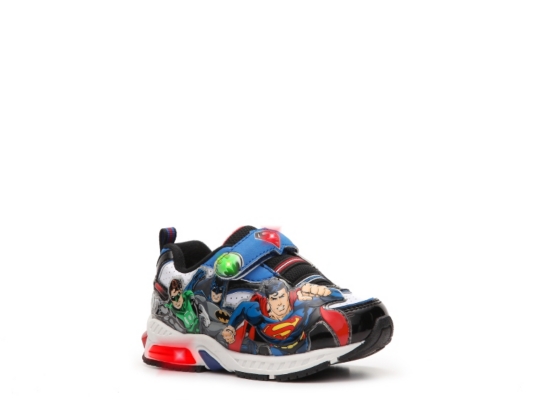 Disney Justice League Boys' Toddler Light-up Sneaker