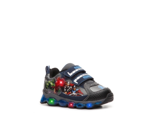 Disney Avengers Boys' Toddler Light-up Sneaker