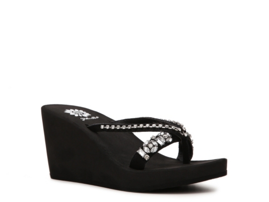 Yellow Box Amadi Wedge Sandal