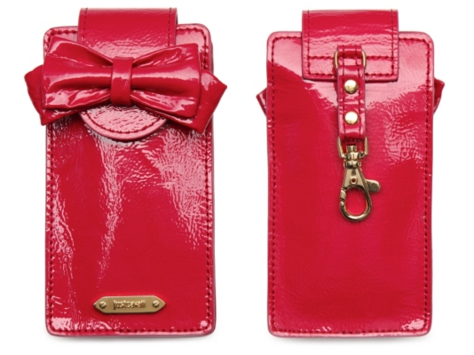 Just Cavalli Patent Leather Cell Phone Case