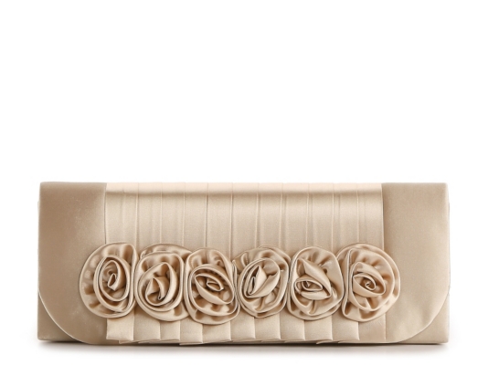 Lulu Townsend Flower Flap Clutch