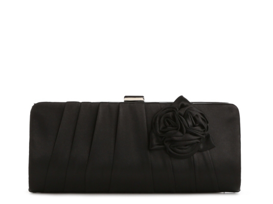 Lulu Townsend Side Flower Frame Clutch