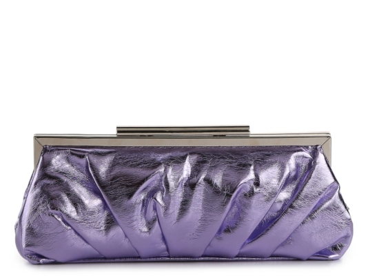 Lulu Townsend Fashion Metallic Clutch