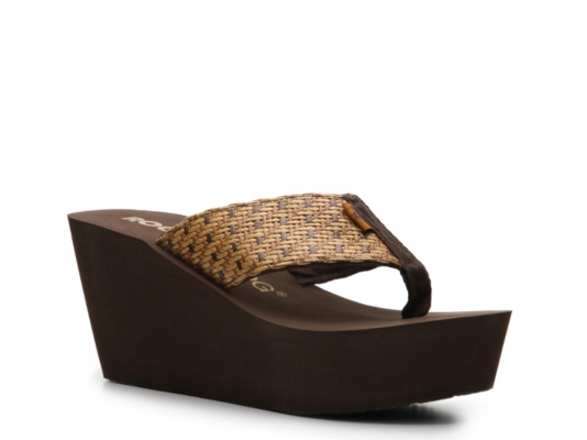 dsw flip flop wedge