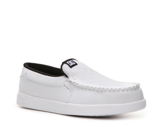 DC Villain Leather Slip-On Shoe