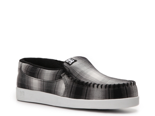 DC Villain TX Plaid Slip-On Shoe