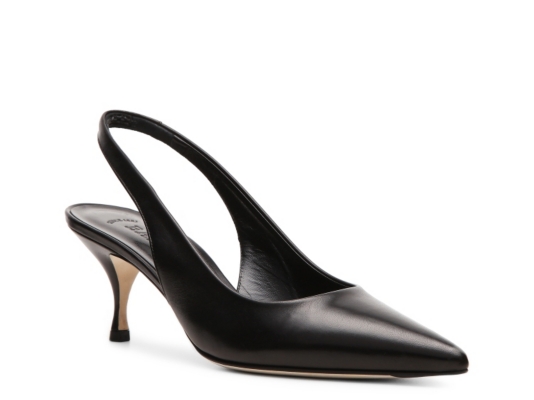 Bally Fiella Leather Slingback Pump