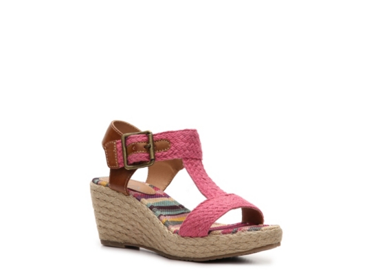 Mia Girls' Rachel Toddler & Youth Wedge Sandal