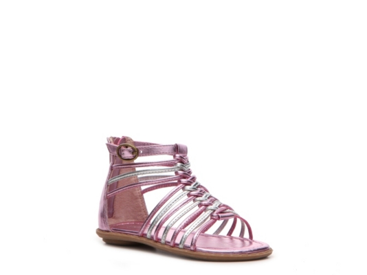Mia Girls' Lil Kyra Infant & Toddler Gladiator Sandal