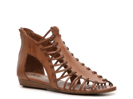 Mia Lucille Gladiator Wedge Sandal
