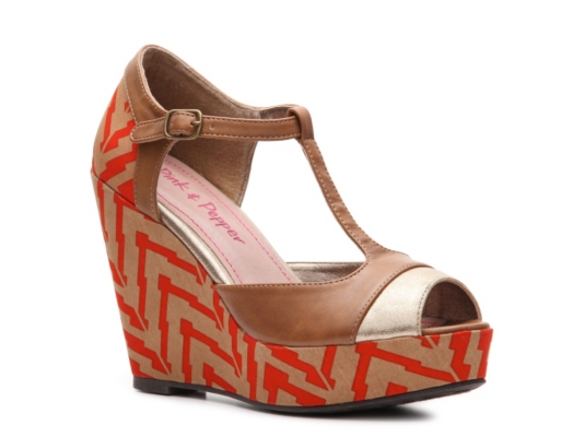 Pink & Pepper Fabiola Wedge Sandal