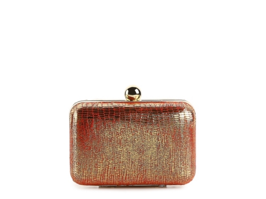 Lulu Townsend Shimmer Box Clutch