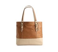 Audrey Brooke Two-Tone Spector Tote