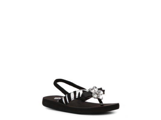 BYYB by Yellow Box Zoe Girls' Infant & Toddler Flip Flop