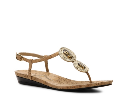 Nina Modesty Wedge Sandal