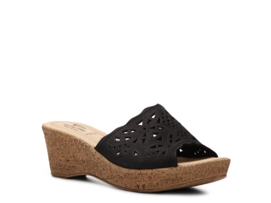 Spring Step Prism Wedge Sandal