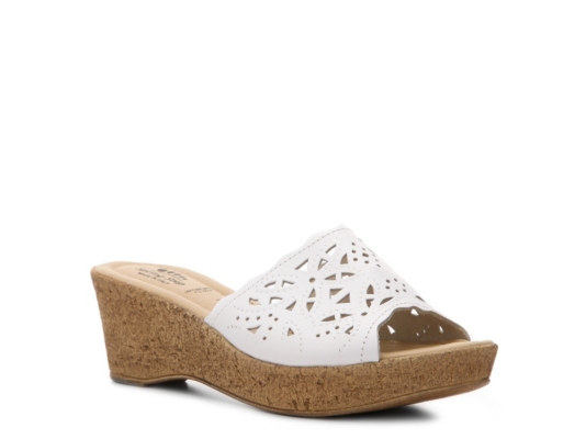 Spring Step Prism Wedge Sandal