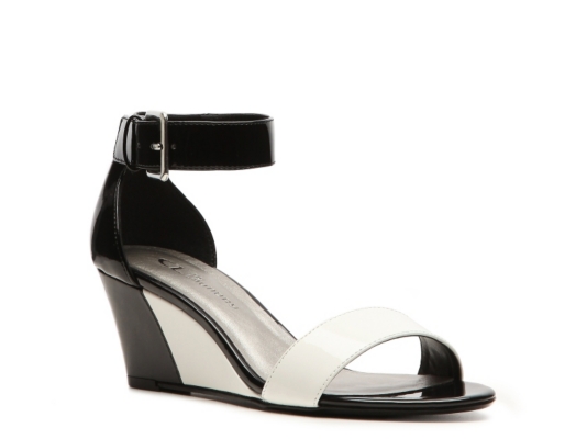 cl by laundry hot zone wedge sandal