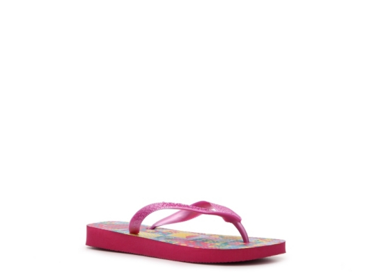 Havaianas Girls' Flores Toddler & Youth Flip Flop