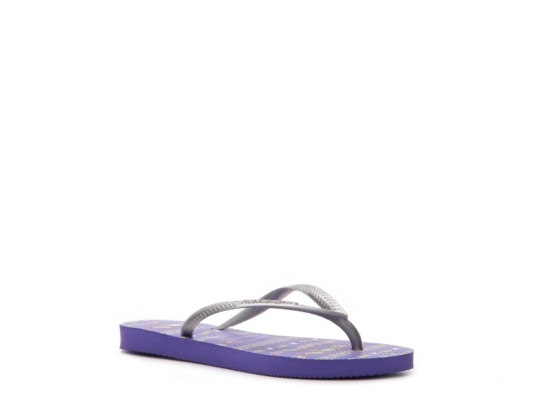Havaianas Girls' Slim Garden Toddler & Youth Flip Flop