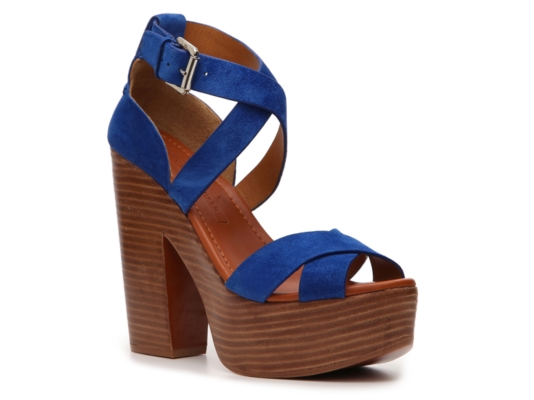 Ralph Lauren Collection Alannah Suede Sandal