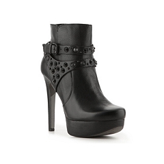 fergie lethal block heel bootie