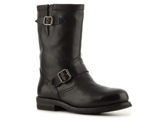 Ralph Lauren Collection Girton Leather Buckle Boot