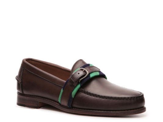 Ralph Lauren Collection Elforth Leather Buckle Slip-On