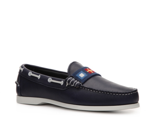 Ralph Lauren Collection Trentham Leather Boat Shoe
