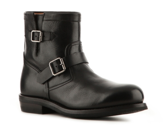 Ralph Lauren Collection Garett Leather Buckle Boot