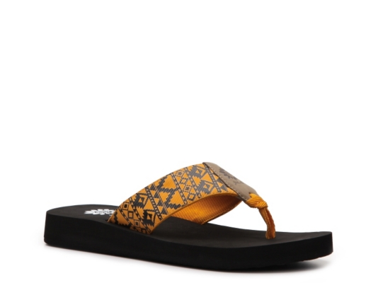 Yellow Box Unity Flip Flop