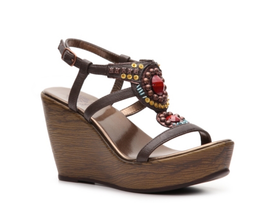 Yellow Box Kady Wedge Sandal