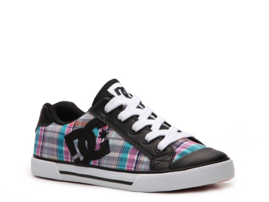 DC Chelsea Bold Plaid Sneaker