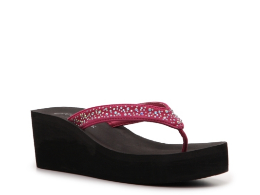 Coconuts Leyton Wedge Flip Flop