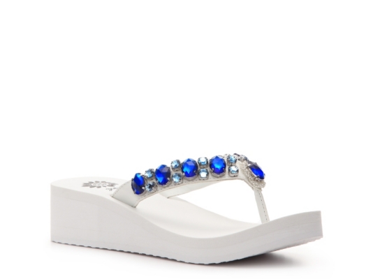 Yellow Box Jay Wedge Flip Flop