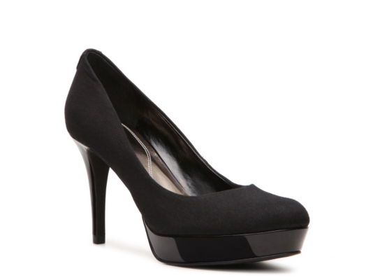 Tahari Sophia Canvas Pump