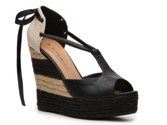 C Label Heart-36 Wedge Sandal