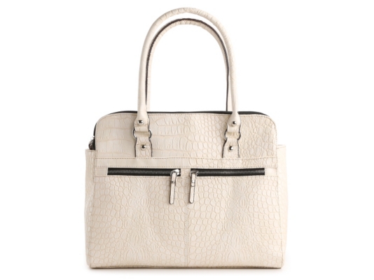 Kelly & Katie Clair Double Zip Satchel