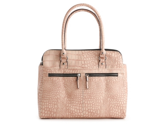 Kelly & Katie Clair Double Zip Satchel