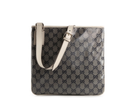 Gucci Signature Coated Fabric Messenger Bag