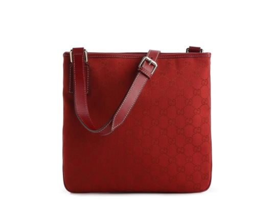 Gucci Signature Fabric Messenger Bag