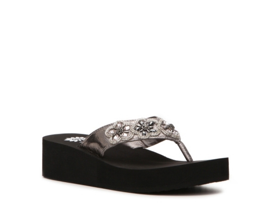 Yellow Box Marilla Wedge Sandal
