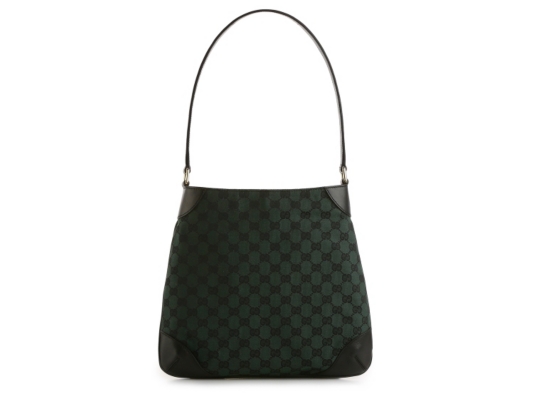 Gucci Signature Fabric Shoulder Bag