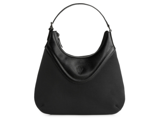 Gucci Pebbled Leather Trim Hobo