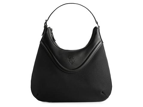 Gucci Leather Trim Fabric Hobo | DSW