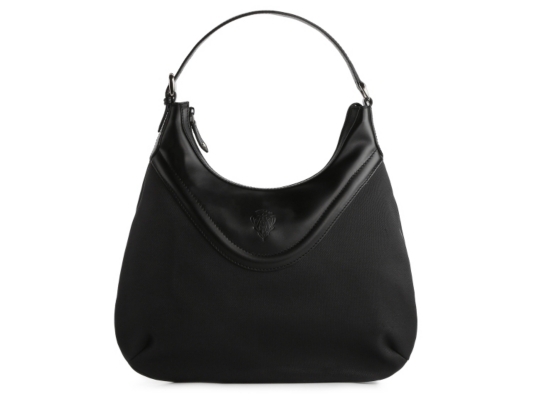 Gucci Canvas Leather Trim  Hobo