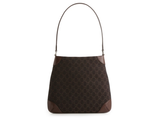 Gucci Signature Fabric Shoulder Bag