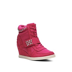 dsw steve madden wedge sneaker